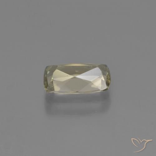 Color-Change Diaspore Gemstone in 7.9 x 4.8 mm Size for Sale, Color-Change Diaspore Stone in Brownish Yellow Color
