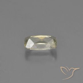 Color-Change Diaspore Gemstone in 7.2 x 4 mm Size for Sale, Color-Change Diaspore Stone in Very Light Yellow Color