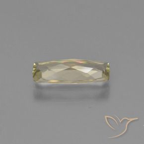 Color-Change Diaspore Gemstone in 9.9 x 3.8 mm Size for Sale, Color-Change Diaspore Stone in Very Light Yellow Color