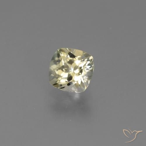 0.80 ct Yellow Color-Change Diaspore Stone, Natural Color-Change Diaspore in Cushion-Cut Shape for Sale