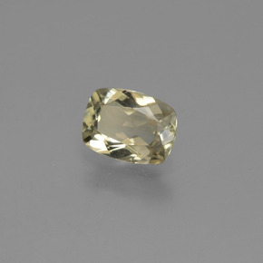 0.74 ct Yellow Color-Change Diaspore Stone, Natural Color-Change Diaspore in Cushion-Cut Shape for Sale