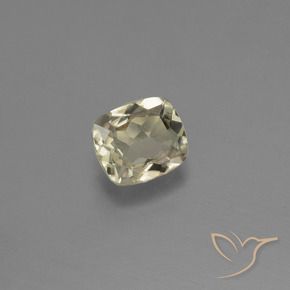 0.62 ct Yellow Color-Change Diaspore Stone, Natural Color-Change Diaspore in Cushion-Cut Shape for Sale
