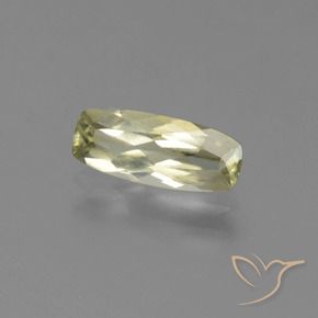 0.96 ct Yellow Color-Change Diaspore Stone, Natural Color-Change Diaspore in Cushion-Cut Shape for Sale