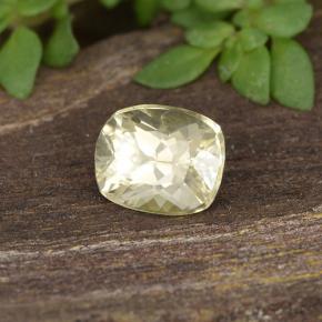 0.54 ct Yellow Color-Change Diaspore Stone, Natural Color-Change Diaspore in Cushion-Cut Shape for Sale