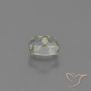 Color-Change Diaspore Gemstone in 5.7 x 4.6 mm Size for Sale, Color-Change Diaspore Stone in Pale Yellow Color