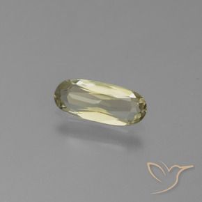 0.71 ct Yellow Color-Change Diaspore Stone, Natural Color-Change Diaspore in Oval Facet Shape for Sale