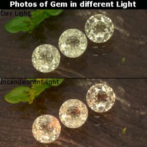0.4ct Round Facet Green to Pink Color-Change Diaspore for sale thumb image of 0.4ct Round Facet Green to Pink Color-Change Diaspore (ID: 475333)