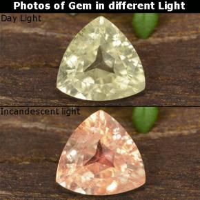 0.8ct Trillion Facet Green to Pink Color-Change Diaspore for sale thumb image of 0.8ct Trillion Facet Green to Pink Color-Change Diaspore (ID: 478382)