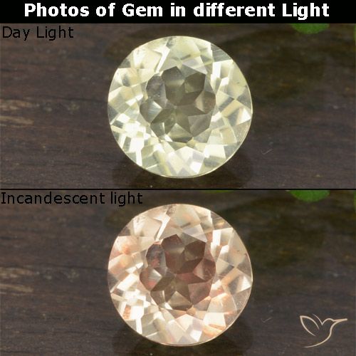 Diaspro cangiante 5,3mm giallo Sfaccettatura rotonda dalla Turchia, peso di 0,6 ct, gemma naturale non trattati in purezza VVS-VS, 1 pezzo Diaspro cangiante - Colore: Giallo chiaro, durezza Mohs di 6,5 - 7 adatto per gioielli da indossare ogni giorno, Photo A