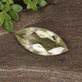 0.76 ct Yellow Color-Change Diaspore Stone, Natural Color-Change Diaspore in Marquise Facet Shape for Sale