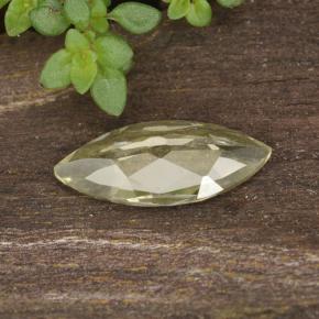 Color-Change Diaspore Gemstone in 10 x 5 mm (calibrated) Size for Sale, Color-Change Diaspore Stone in Light Yellow Color