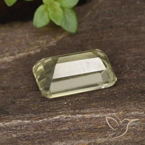 Color-Change Diaspore Gemstone in 6.9 x 4 mm Size for Sale, Color-Change Diaspore Stone in Light Yellow Color