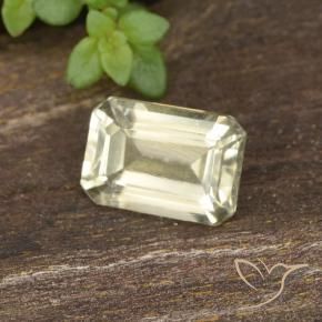 0.73 ct Yellow Color-Change Diaspore Stone, Natural Color-Change Diaspore in Octagon Step Cut Shape for Sale