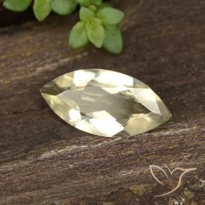 0.78 ct Yellow Color-Change Diaspore Stone, Natural Color-Change Diaspore in Marquise Facet Shape for Sale