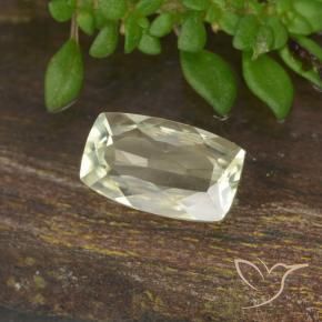0.71 ct Yellow Color-Change Diaspore Stone, Natural Color-Change Diaspore in Cushion-Cut Shape for Sale