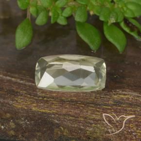 Color-Change Diaspore Gemstone in 7.6 x 4.5 mm Size for Sale, Color-Change Diaspore Stone in Light Yellow Color