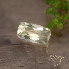 0.94 ct Yellow Color-Change Diaspore Stone, Natural Color-Change Diaspore in Cushion-Cut Shape for Sale