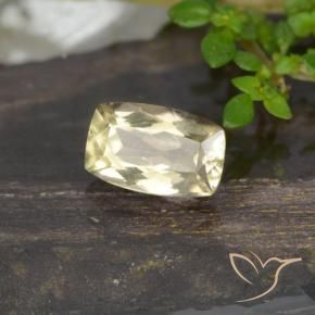0.82 ct Yellow Color-Change Diaspore Stone, Natural Color-Change Diaspore in Barrel Shape for Sale