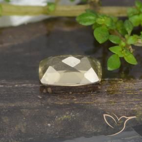 Color-Change Diaspore Gemstone in 7.1 x 4.5 mm Size for Sale, Color-Change Diaspore Stone in Very Light Yellow Color