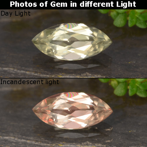 Diaspro cangiante 8,8 x 4mm giallo Marquise sfaccettato dalla Turchia, peso di 0,63 ct, gemma naturale non trattati in purezza VVS-VS, 1 pezzo Diaspro cangiante - Colore: Giallo molto chiaro, durezza Mohs di 6,5 - 7 adatto per gioielli da indossare ogni giorno, Photo A