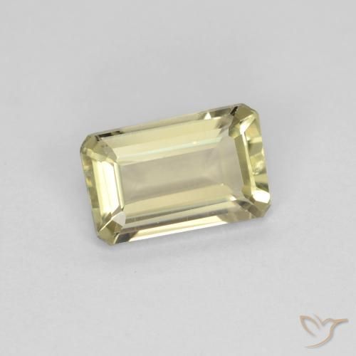 0.72 ct Yellow Color-Change Diaspore Stone, Natural Color-Change Diaspore in Octagon Facet Shape for Sale