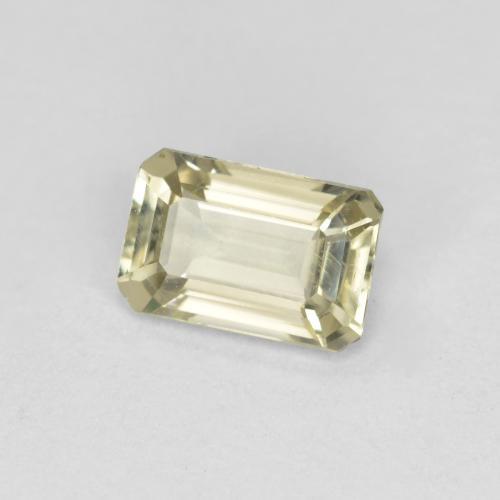 0.62 ct Yellow Color-Change Diaspore Stone, Natural Color-Change Diaspore in Octagon Facet Shape for Sale