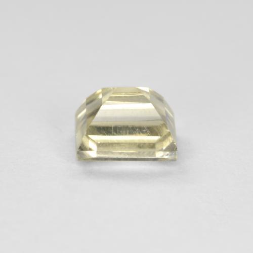 Color-Change Diaspore Gemstone in 4.3 x 3.6 mm Size for Sale, Color-Change Diaspore Stone in Pale Yellow Color