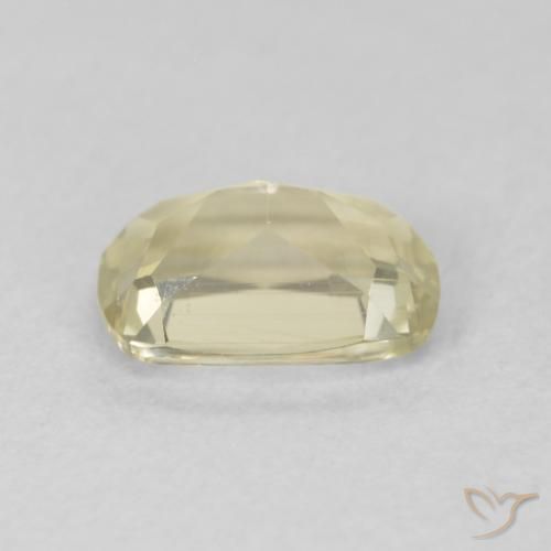 Color-Change Diaspore Gemstone in 7 x 5 mm (calibrated) Size for Sale, Color-Change Diaspore Stone in Light Yellow Color