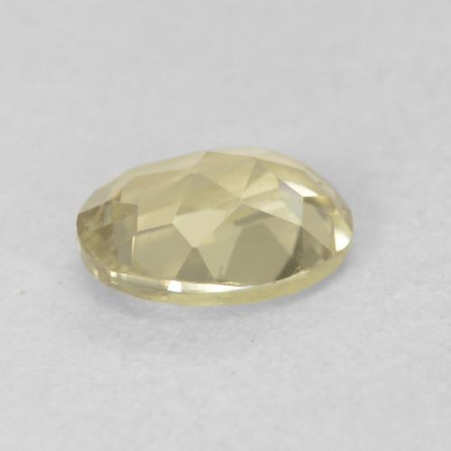 Color-Change Diaspore Gemstone in 5 x 4 mm (calibrated) Size for Sale, Color-Change Diaspore Stone in Light Yellow Color