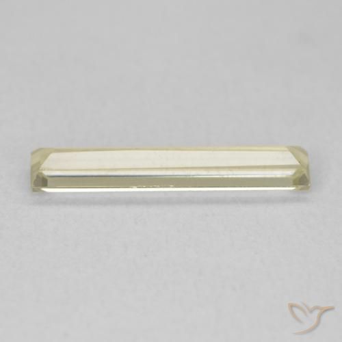 Color-Change Diaspore Gemstone in 13.9 x 2.8 mm Size for Sale, Color-Change Diaspore Stone in Mellow Yellow Color