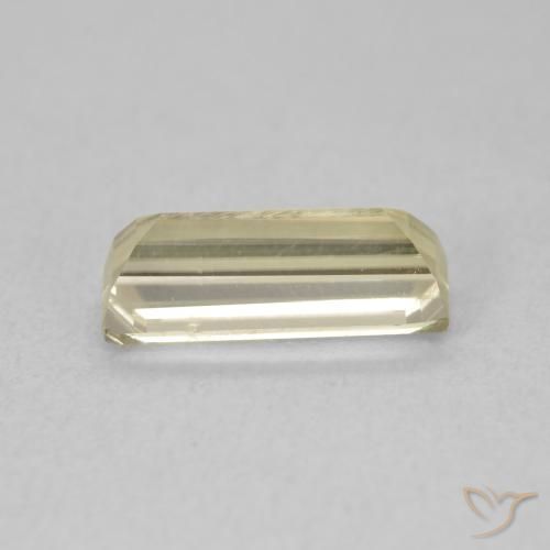 Color-Change Diaspore Gemstone in 8.9 x 3.3 mm Size for Sale, Color-Change Diaspore Stone in Light Yellow Color