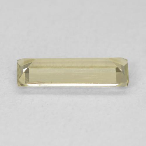 Color-Change Diaspore Gemstone in 9.1 x 3.5 mm Size for Sale, Color-Change Diaspore Stone in Light Yellow Color