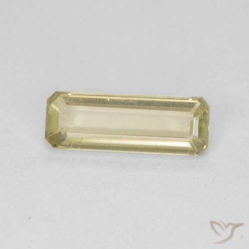 1.40 ct Yellow Color-Change Diaspore Stone, Natural Color-Change Diaspore in Octagon Step Cut Shape for Sale