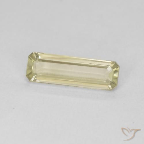1.33 ct Yellow Color-Change Diaspore Stone, Natural Color-Change Diaspore in Octagon Step Cut Shape for Sale