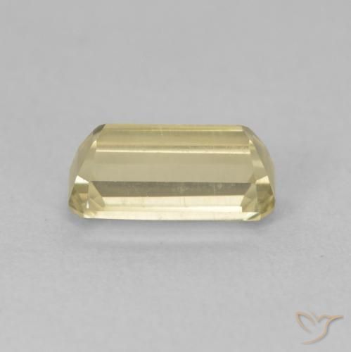 Color-Change Diaspore Gemstone in 7.7 x 3.8 mm Size for Sale, Color-Change Diaspore Stone in Light Yellow Color
