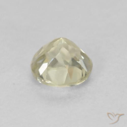 Color-Change Diaspore Gemstone in 4 mm (calibrated) Size for Sale, Color-Change Diaspore Stone in Light Yellow Color