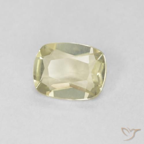 0.50 ct Yellow Color-Change Diaspore Stone, Natural Color-Change Diaspore in Cushion-Cut Shape for Sale