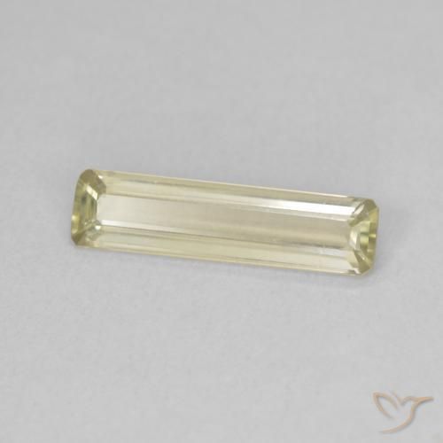 1.12 ct Yellow Color-Change Diaspore Stone, Natural Color-Change Diaspore in Octagon Step Cut Shape for Sale
