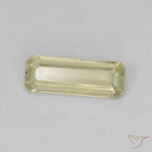 1.14 ct Yellow Color-Change Diaspore Stone, Natural Color-Change Diaspore in Octagon Step Cut Shape for Sale