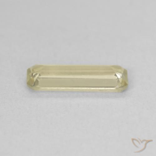 Color-Change Diaspore Gemstone in 11.1 x 4.1 mm Size for Sale, Color-Change Diaspore Stone in Yellow Green Color