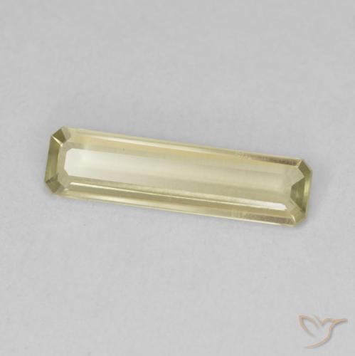 1.40 ct Yellow Color-Change Diaspore Stone, Natural Color-Change Diaspore in Octagon Step Cut Shape for Sale
