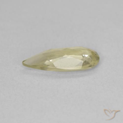 Color-Change Diaspore Gemstone in 10.5 x 4.7 mm Size for Sale, Color-Change Diaspore Stone in Medium Yellow Color