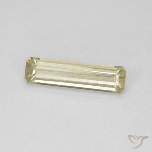 1.26 ct Yellow Color-Change Diaspore Stone, Natural Color-Change Diaspore in Octagon Step Cut Shape for Sale