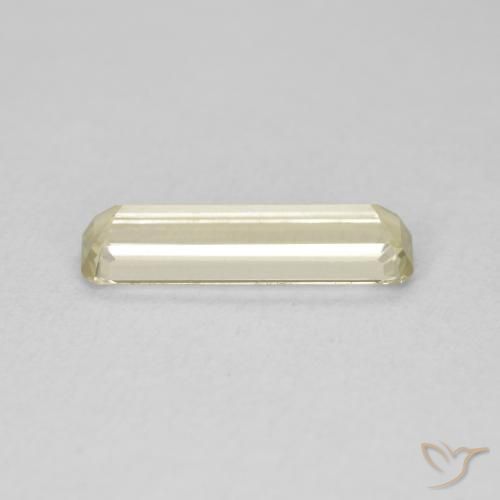 Color-Change Diaspore Gemstone in 12.6 x 3.4 mm Size for Sale, Color-Change Diaspore Stone in Mellow Yellow Color