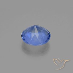Color-Change Fluorite Gemstone in 14 mm (calibrated) Size for Sale, Color-Change Fluorite Stone in Deep Blue Color