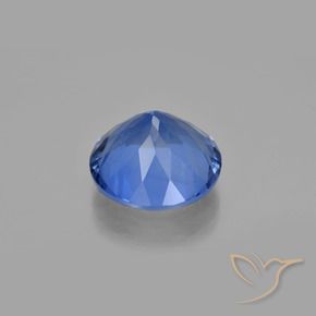 Color-Change Fluorite Gemstone in 15 mm (calibrated) Size for Sale, Color-Change Fluorite Stone in Dark Blue Color