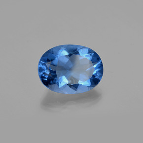 21.80 ct Multicolor Color-Change Fluorite Stone, Natural Color-Change Fluorite in Oval Facet Shape for Sale