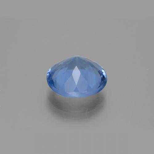 Color-Change Fluorite Gemstone in 14 mm (calibrated) Size for Sale, Color-Change Fluorite Stone in Deep Blue Color