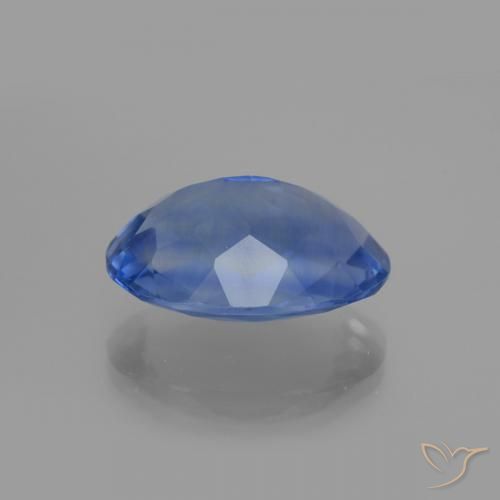Color-Change Fluorite Gemstone in 20 x 15 mm (calibrated) Size for Sale, Color-Change Fluorite Stone in Bright Blue Color