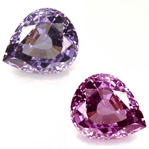 0.71 ct Multicolor Color-Change Garnet Gemstone, Color-Change Garnet Gem in Pear Facet Shape for Sale.